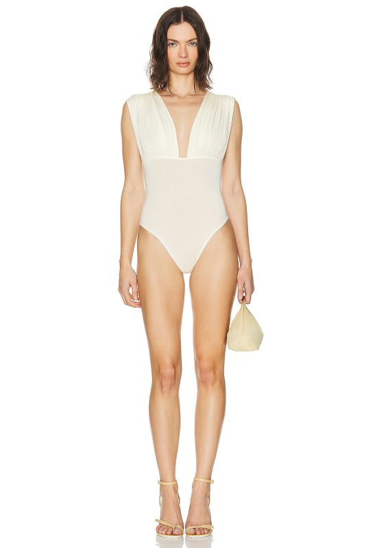 HELSA Jersey Sleeveless Bodysuit