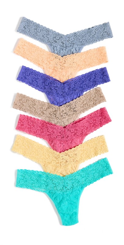 Hanky Panky Signature Lace Low Rise 7 Days of the Week Multipack