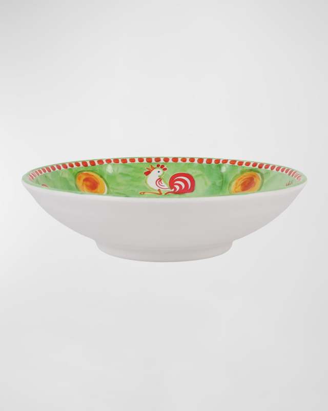 Melamine Campagna Gallina Pasta Bowl