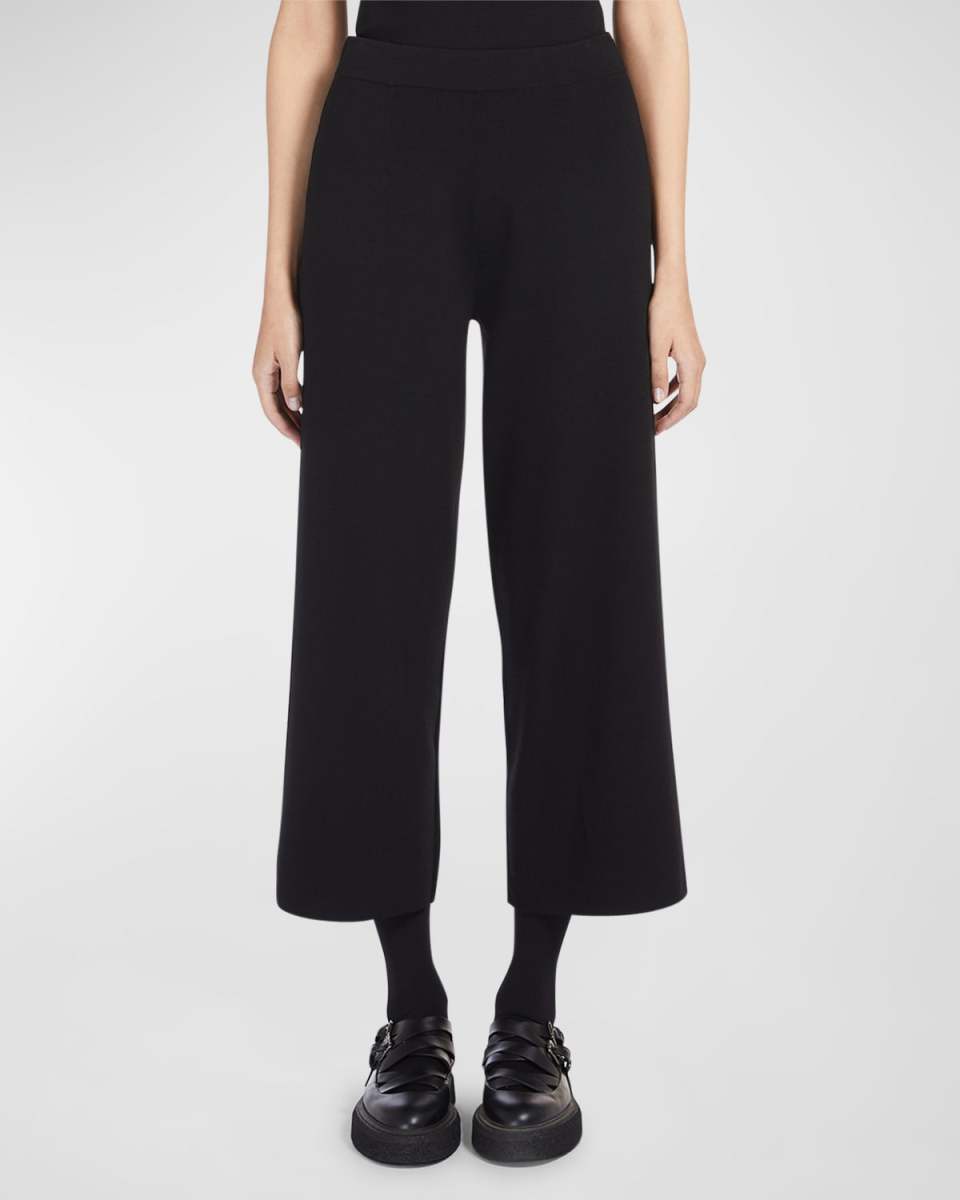 Grembo Cropped Straight-Leg Pants
