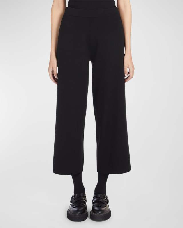 Grembo Cropped Straight-Leg Pants
