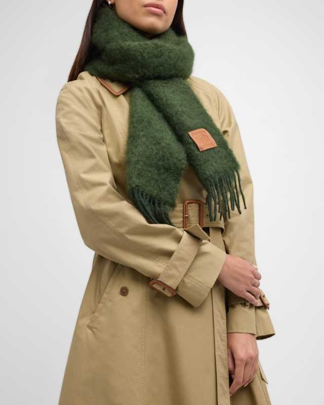 Anagram Mohair Fringe Scarf