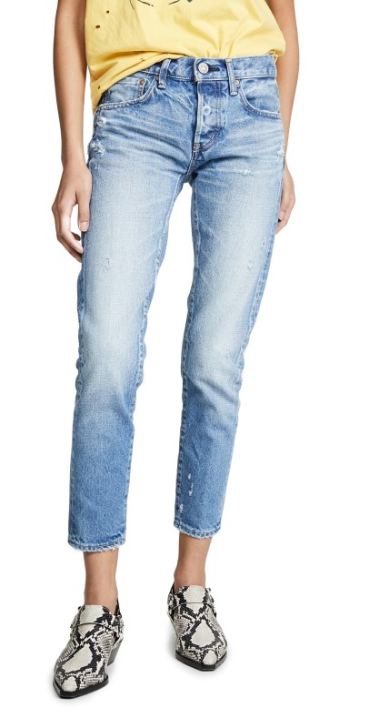 MOUSSY VINTAGE Magee Tapered Jeans Light Blue