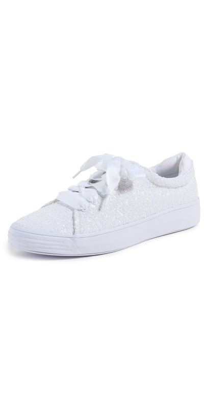 Keds Alley Celebration Sequins Sneakers White