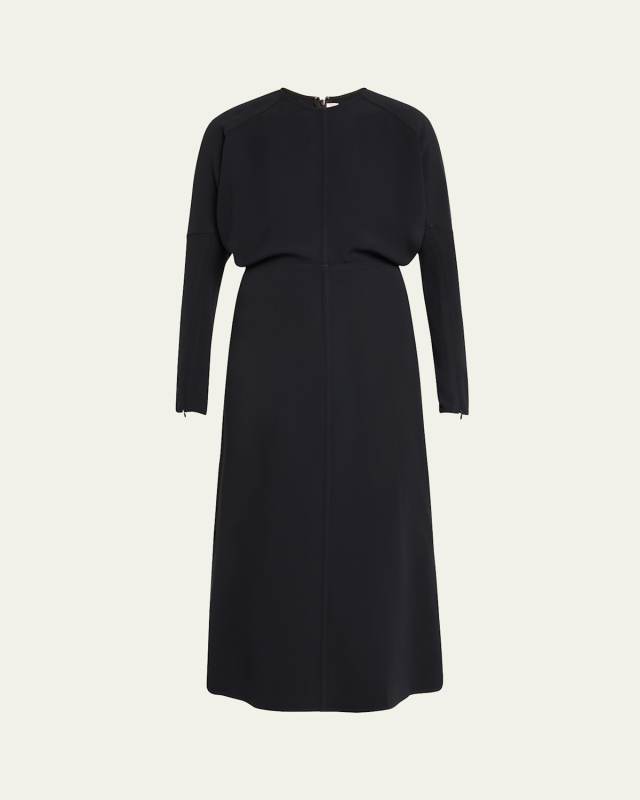 Dolman Cady Midi Dress