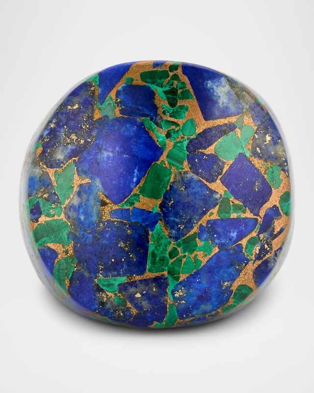 Lapis Gemstone Statement Ring