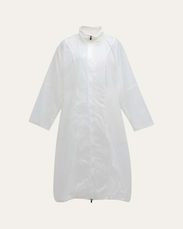 Silva Oversized Long Zip Coat