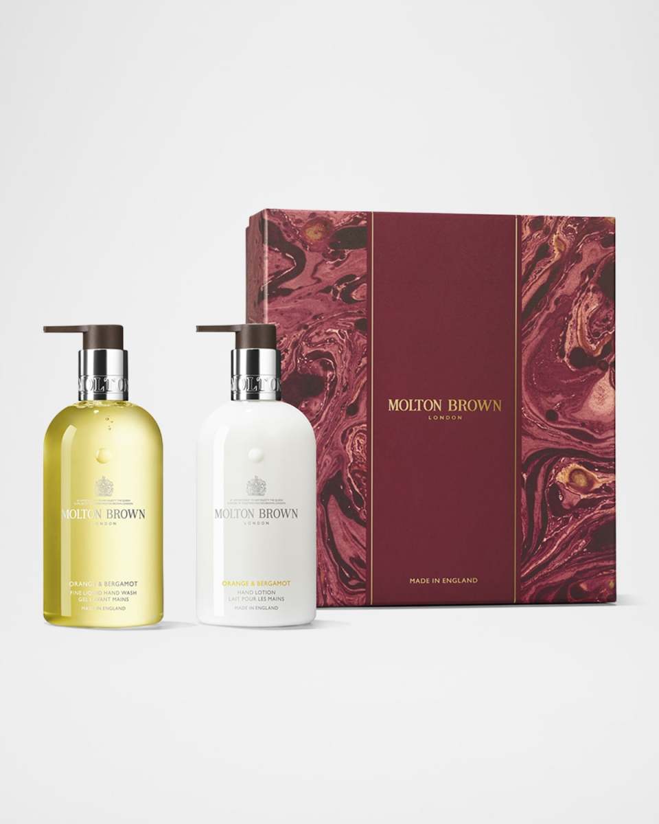 Orange & Bergamot Hand Care Gift Set, 2 x 3.3 oz.