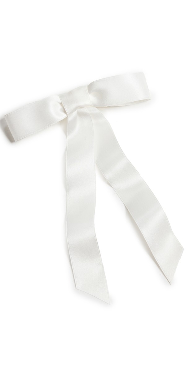 Jennifer Behr Sasha Bow Barrette Ivory
