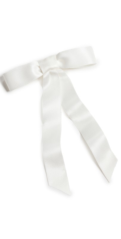 Jennifer Behr Sasha Bow Barrette Ivory
