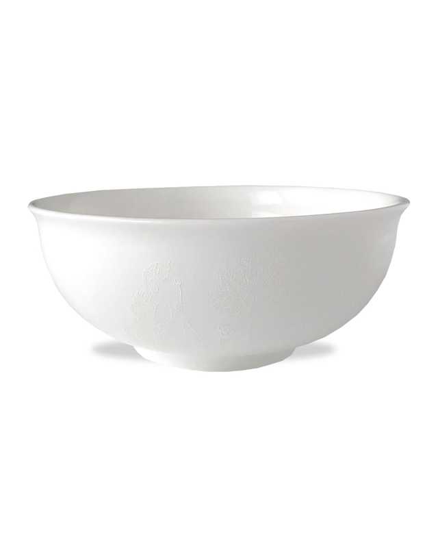 Summer White Cereal Bowls, Set of 4