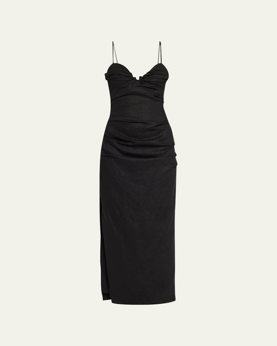 Noemi Balconette Midi Dress