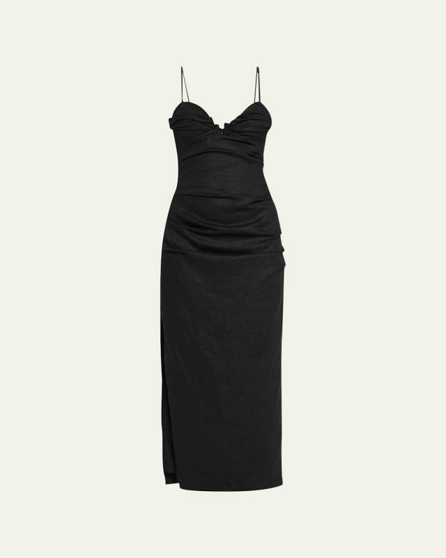 Noemi Balconette Midi Dress
