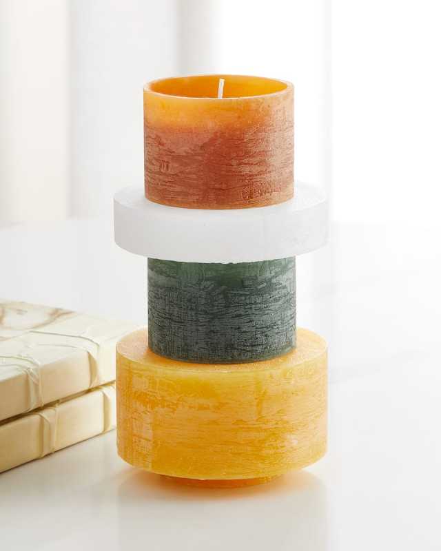 Four High Candle Stack