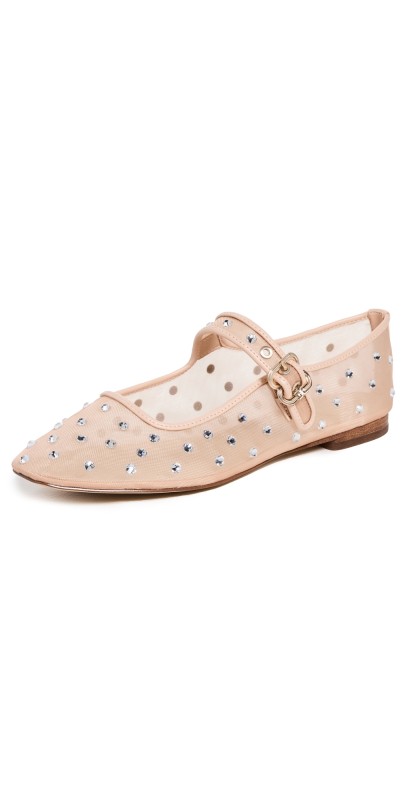Sam Edelman Michaela Mesh Ballet Flats Vintage Pink