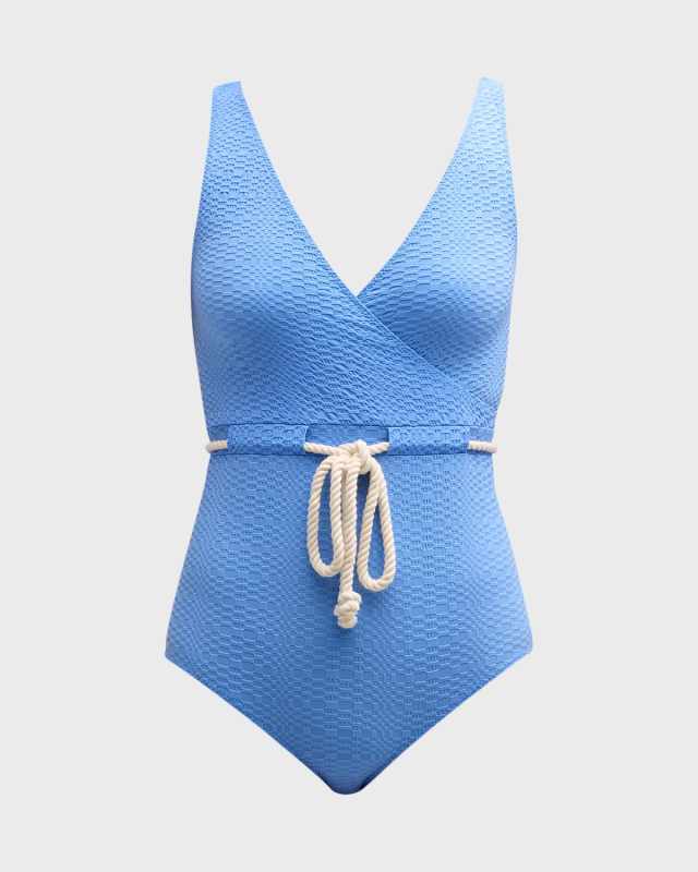 Yasmin Drawstring One-Piece Swimsuit
