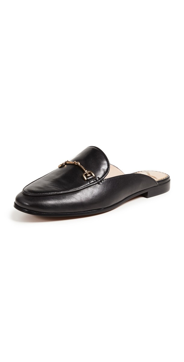 Sam Edelman Linnie Flat Mules Black