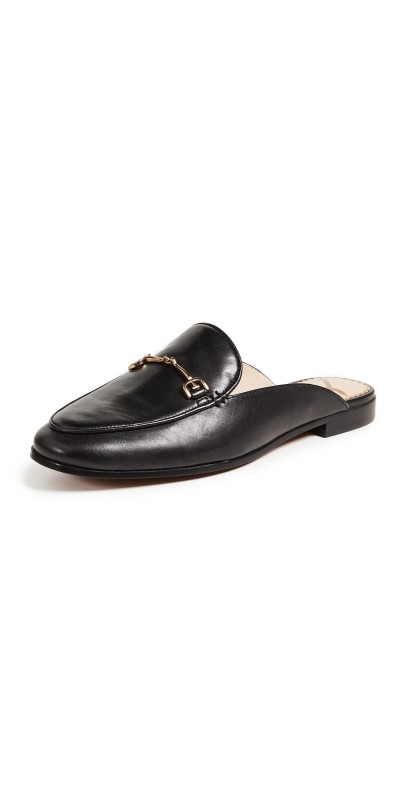 Sam Edelman Linnie Flat Mules Black