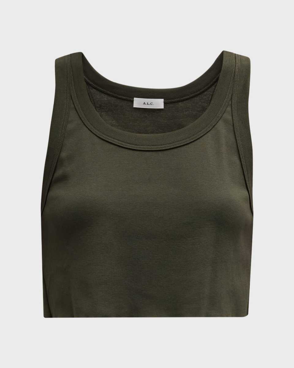 Halsey Cropped Tank Top