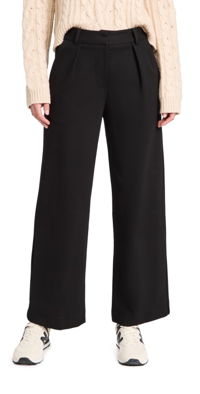 Velvet Leona Trousers Black