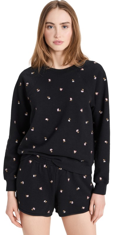 MWL by Madewell MWL Embroidered Sweatshirt Spring Floral