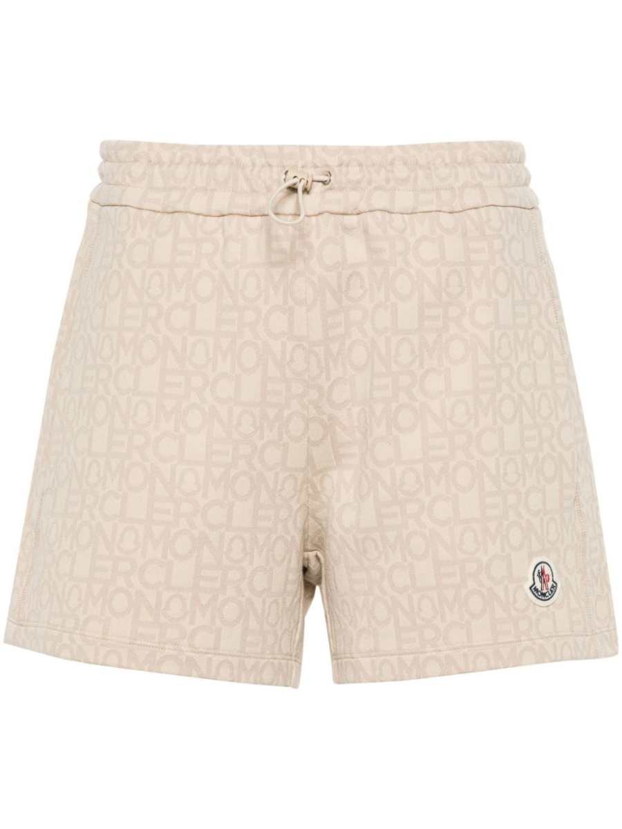 monogram jacquard shorts