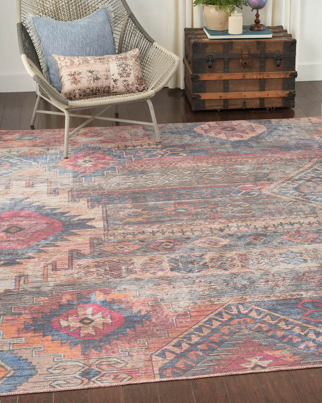 Simone Washable Rug, 8' x 10'