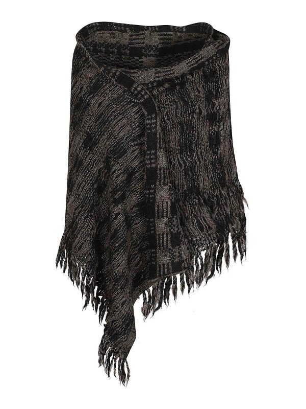 Yohji Yamamoto Pull Col Bateau - Marron