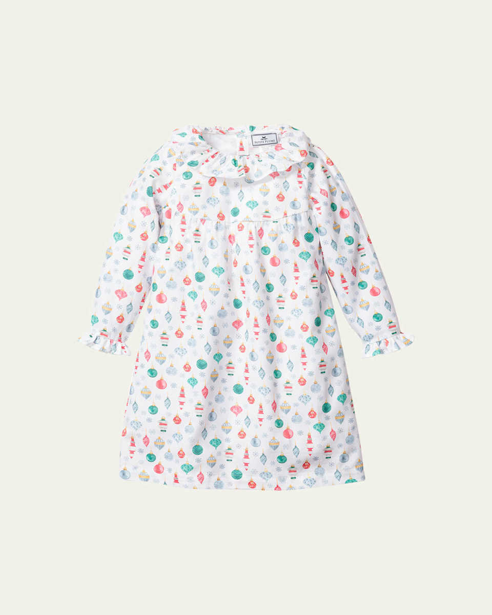 Girl's Scarlett Vintage Ornaments Nightgown, Size 6M-14