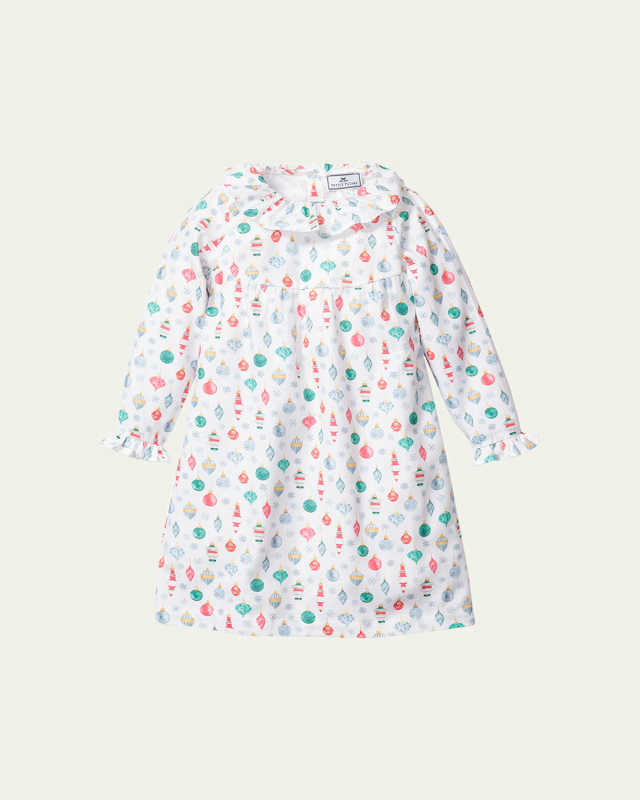 Girl's Scarlett Vintage Ornaments Nightgown, Size 6M-14