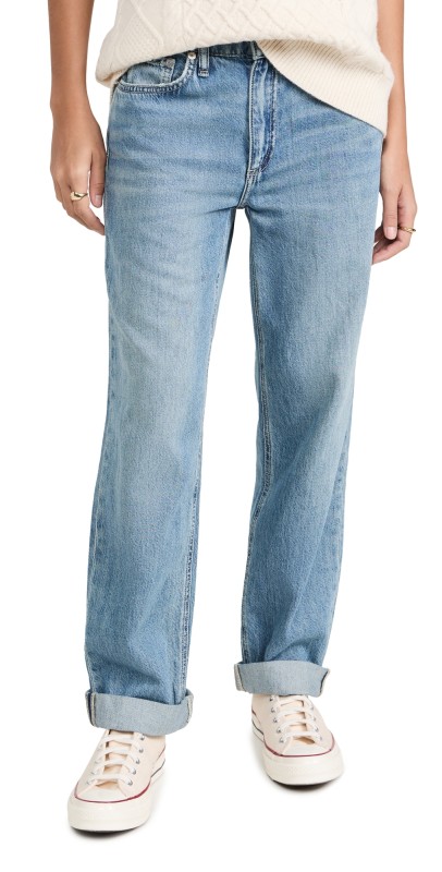 rag & bone Featherweight Dre Low Rise Baggy Jeans Beverlys