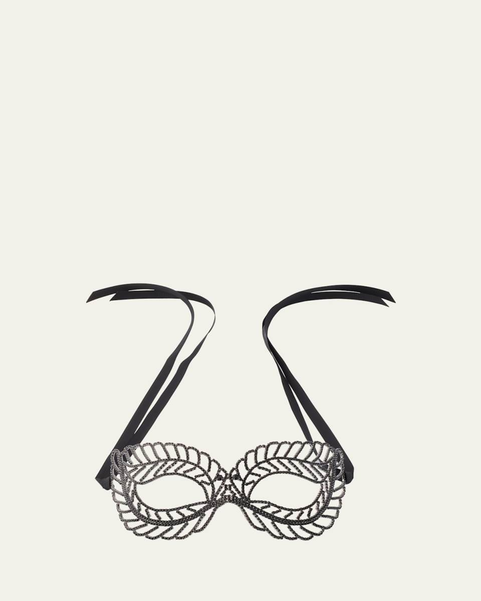 Crystal Caged Mask