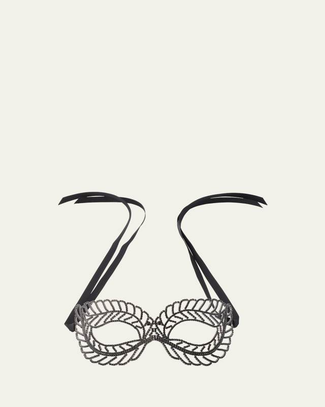 Crystal Caged Mask