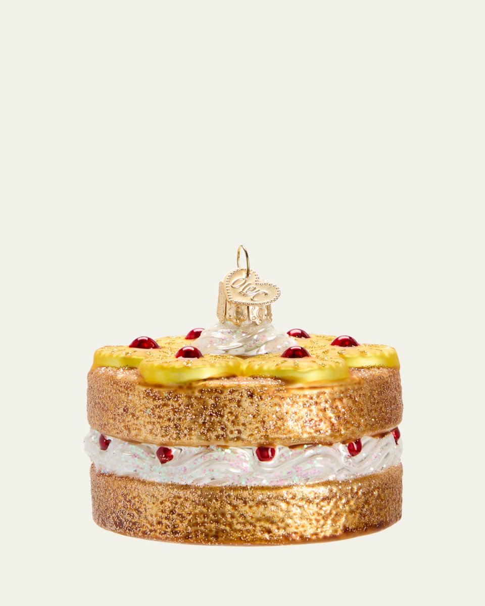 Pineapple Upside Down Cake Christmas Ornament