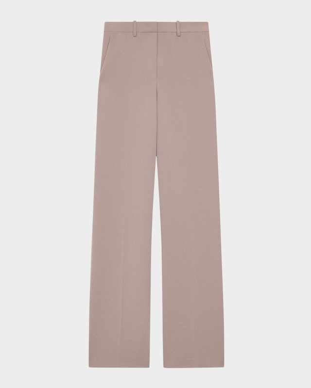 Admiral Crepe Relaxed Straight-Leg Pants