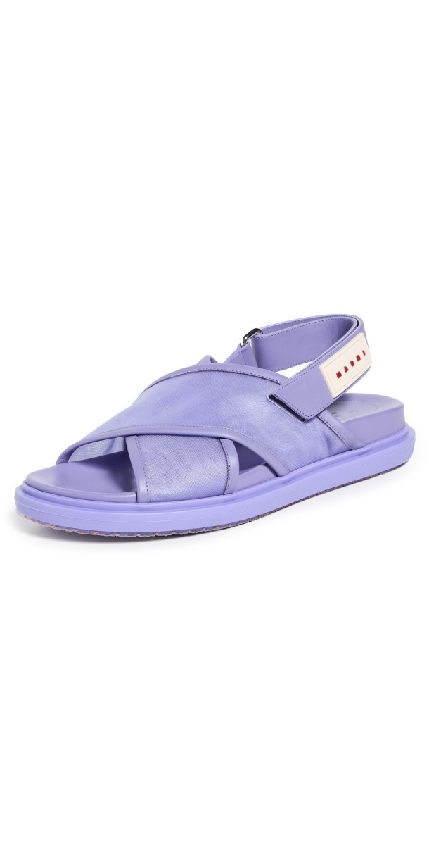 Marni Fussbett Shoes Light Wistaria