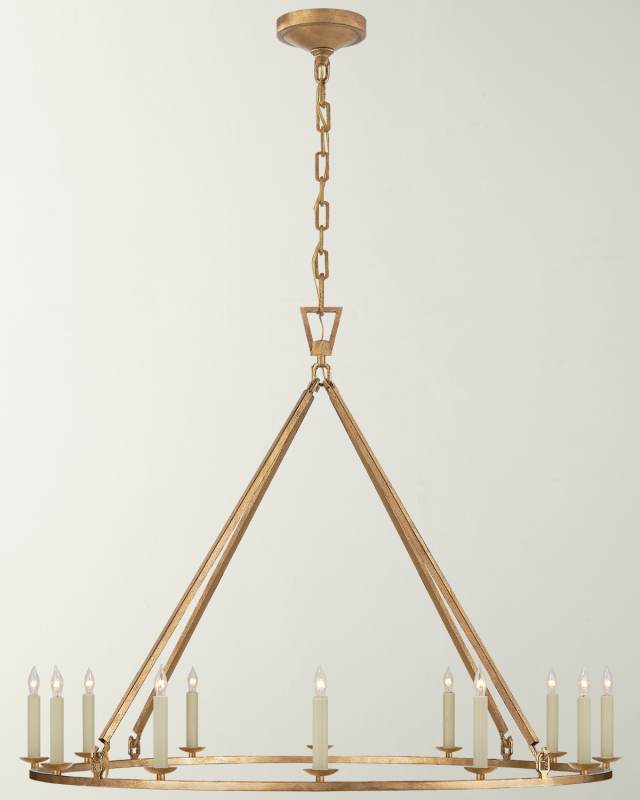 Darlana Large Single Ring Chandelier By Chapman & Myers