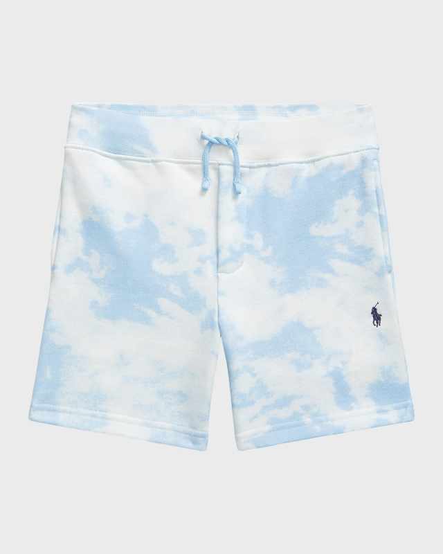 Boy's Tie-Dye Printed Shorts, Size 2-