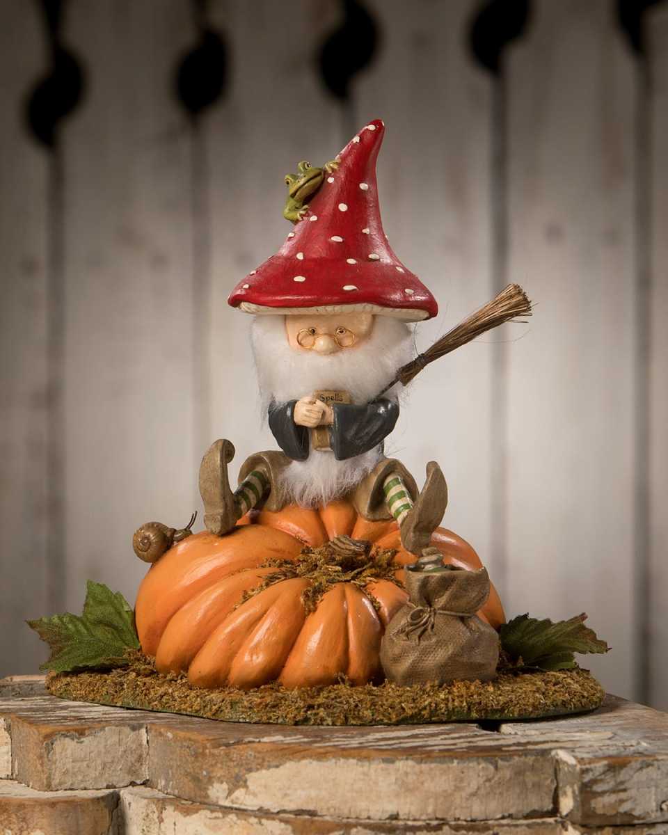 Bellamy Troll On Fall Pumpkin