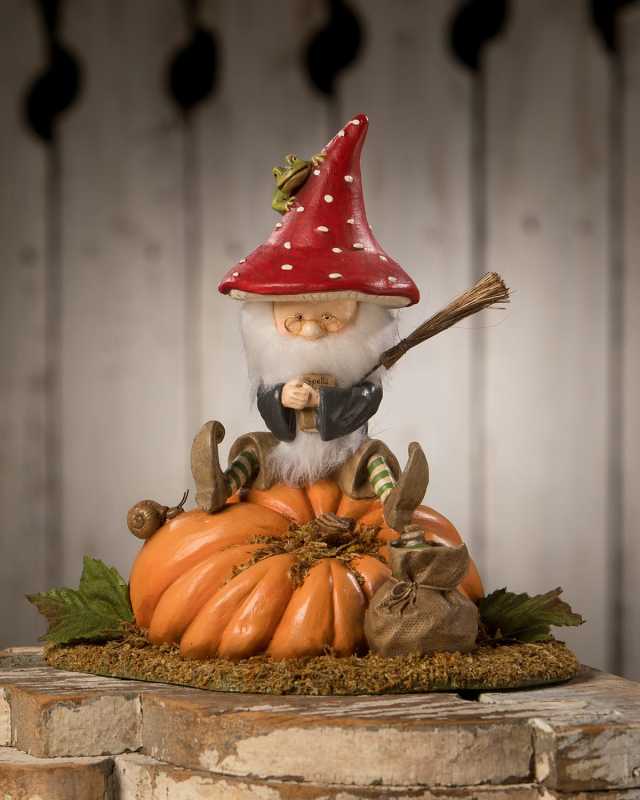 Bellamy Troll On Fall Pumpkin