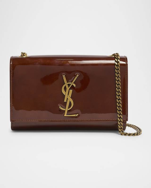 Kate Small YSL Crossbody Bag in Patent Leather