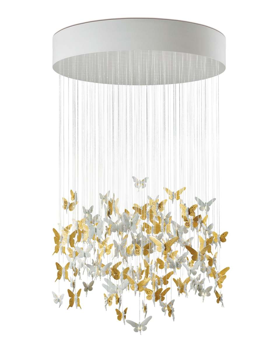 Golden Niagara Chandelier