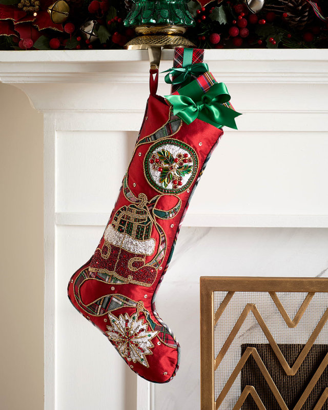 Tinsel Treasure Stocking