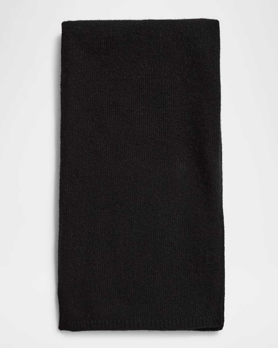 Cashmere Scarf W/ Rolled Trim