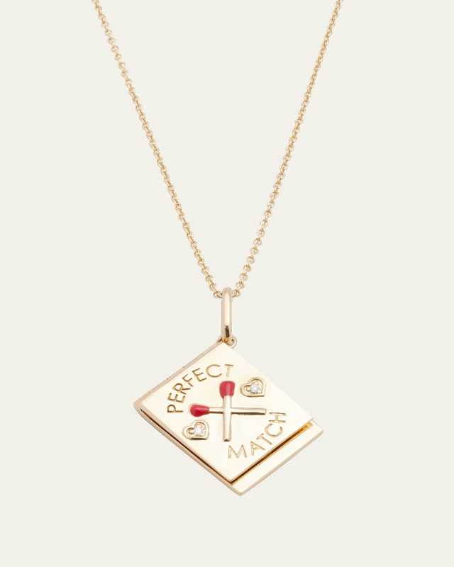 14K Gold Perfect Match Locket Necklace