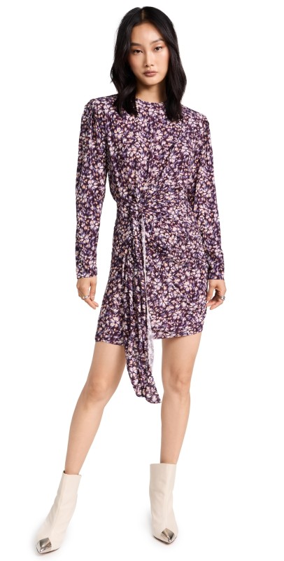Isabel Marant Étoile Dulce Dress Purple/Orange