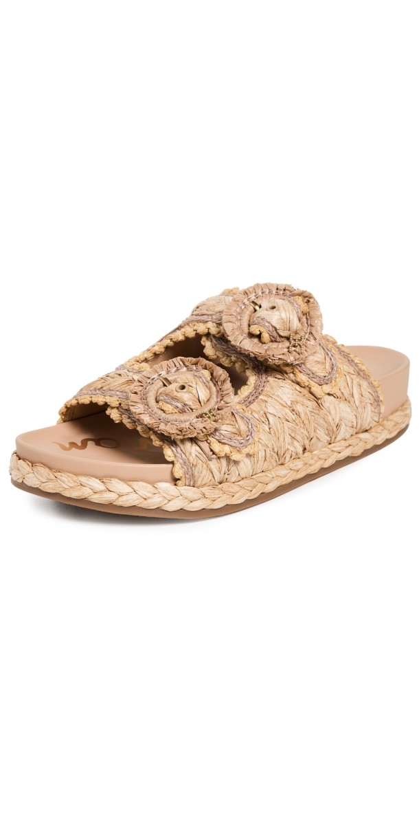 Sam Edelman Reina Slides Beechwood Multi