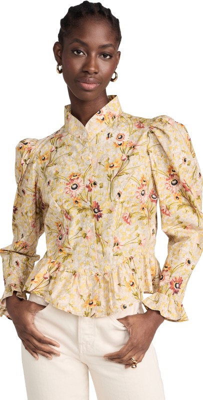 BATSHEVA Grace Blouse Witton Floral