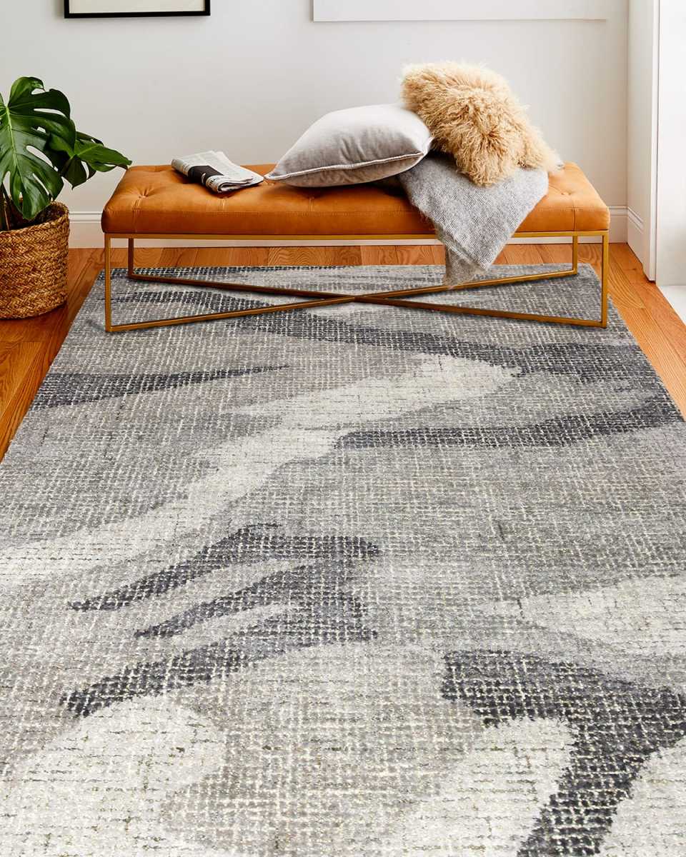 Catalonia Hand-Tufted Contemporary Rug, 5' x 7.