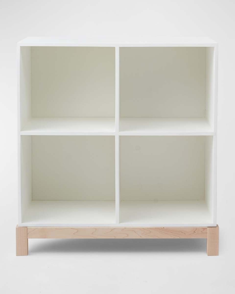 Kid's 4 Cubby Bookshelf